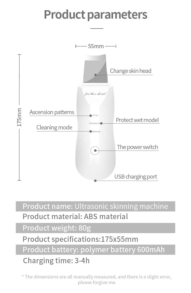 Appareil purifiant & lissant pour le visage