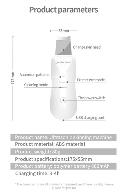 Appareil purifiant & lissant pour le visage