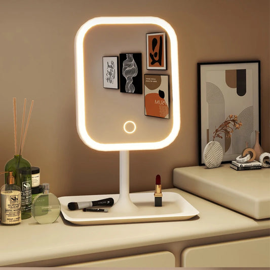 Miroir de Vanité LED à Commande Tactile – Éclairage 3 Tons